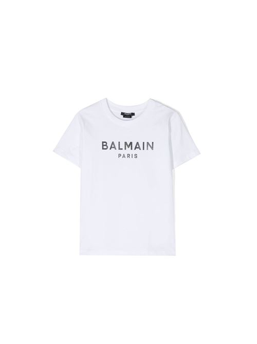 T-shirt, unisex, logata. BALMAIN | BS8R51 Z0057100NE